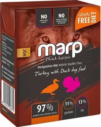 Marp Holistic morka s kačicou tetrapak 375 g