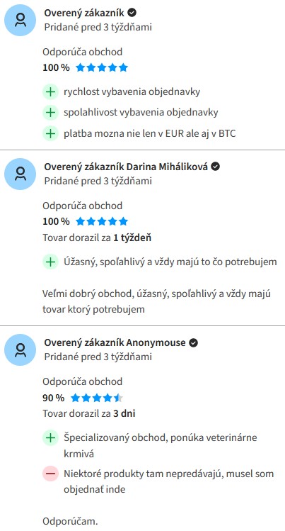 zdraviezvierat.sk recenzie