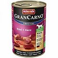 Animonda GRANCARNO cons. ADULT hovädzie mäso/srdce 400g 