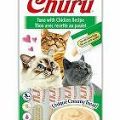 Churu Cat Pyré z tuniaka s kuracím mäsom 4x14g 