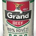 GRAND konz. pes deluxe 100% hovädzie 400g 