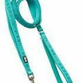 Hurtta Casual Reflect Leash. ECO zelená pávia 180cm/20mm