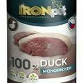 IRONpet Dog Duck konzerva 400g 