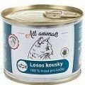 Kúsky lososa All Animals CAT 200g