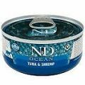 N&D CAT OCEAN Adult Tuniak a krevety 70g