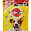 Pedigree kapsička Adult hovädzie + jahňacie v želé 100g 