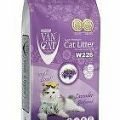 Podstielka Vancat litter bentonit Lavander 5kg