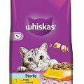 Whiskas Dry Sterile s kuracím mäsom 1,4kg