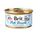 Brit konzerva pstruh a tuniak 80 g