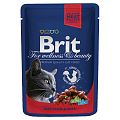 BRIT Premium Cat Beef Stew & Peas kaps.100g