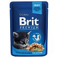 BRIT Premium Kitten Chicken Chunks kaps.100g