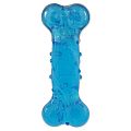 Dog Fantasy Strong kosť s vôňou slaniny modrá 12,5cm