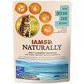 IAMS Naturally Adult Cat with Natural Cod in Gravy 85g