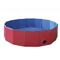 Nobby Bazén pre psov červený/modrý 120 x 30 cm