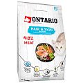 Ontario Cat Hair & Skin 0,4kg