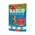 Rasco Premium Cat Adult kapsička hovädzie v šťave 85 g