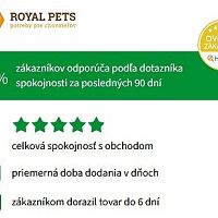 RoyalPets.sk hodnotenie Heureka