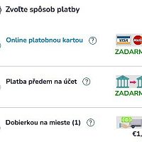 Akva-Tera.sk spôsoby platby